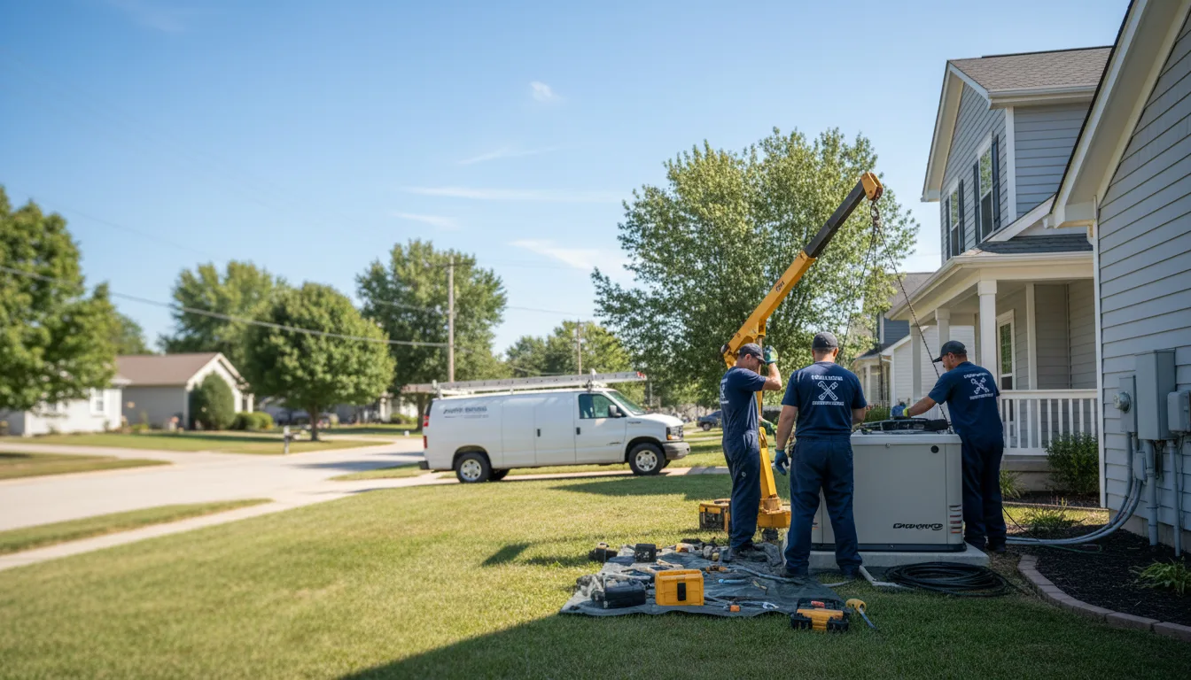 Generator Installation in Sheridan, AR near me